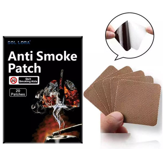 تخلص من التدخين بسهولة مع لصقات anti smoke patch المعتمدة!