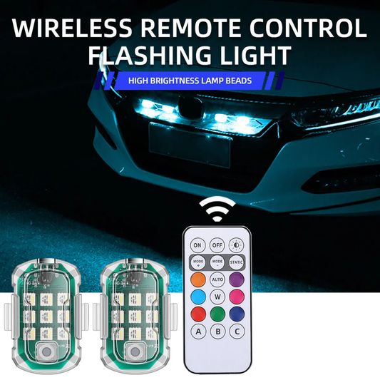 أضواء LED  متعددة الألوان للسيارات و الدراجات